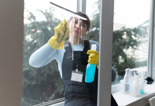 Nettoyage de vitres intérieures et extérieures à Lusigny